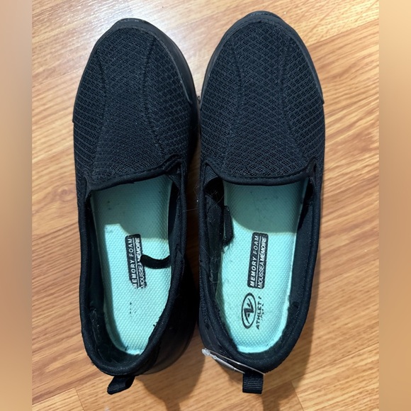 Women's Black Slip-On Shoes - Picture 3 of 4